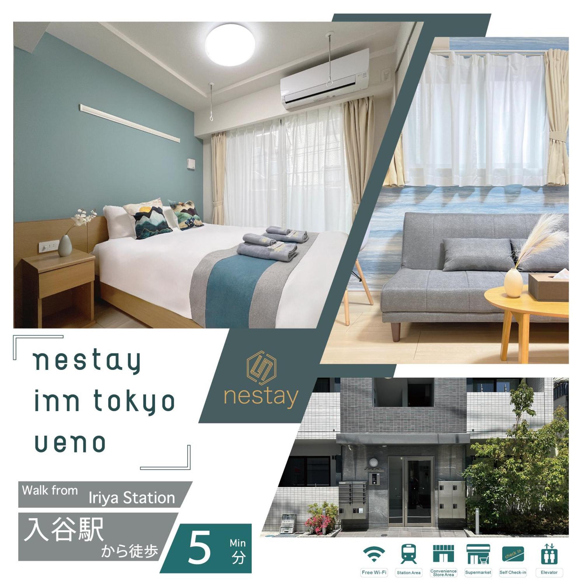 Nestay Inn Tokyo Ueno Buitenkant foto